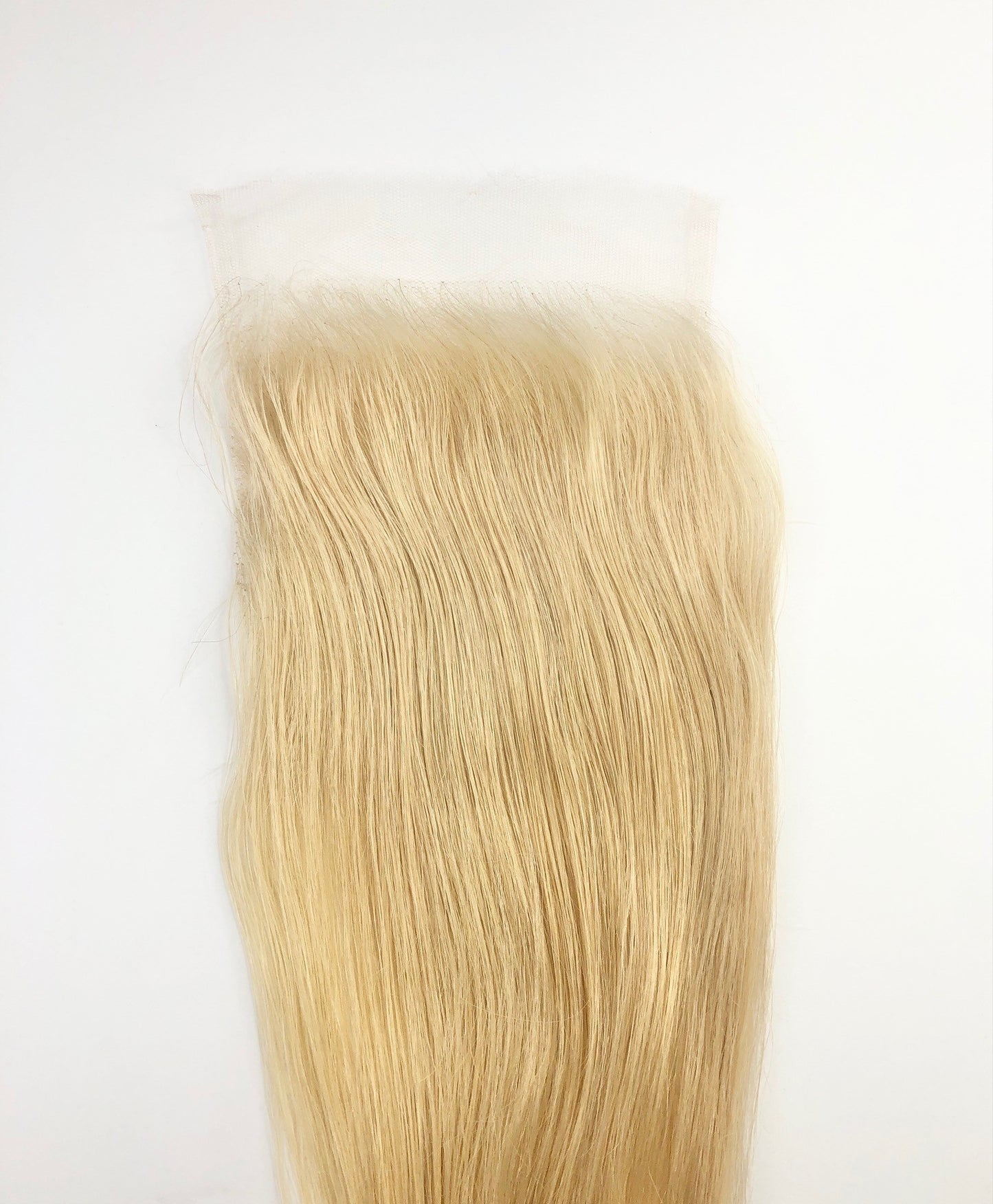 STRAIGHT BLONDE HAIR HD LACE CLOSURE
