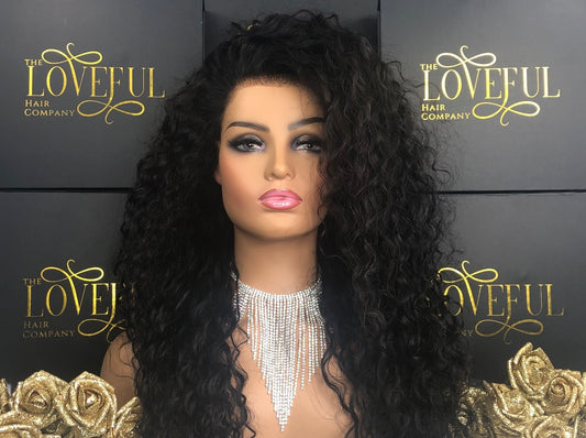 RAW CURLY WAVE HD LACE WIG
