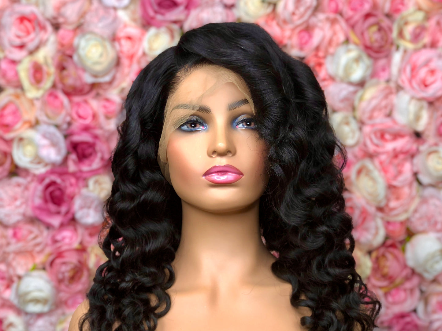 Cambodian Raw - CURLY WAVE FULL LACE WIG