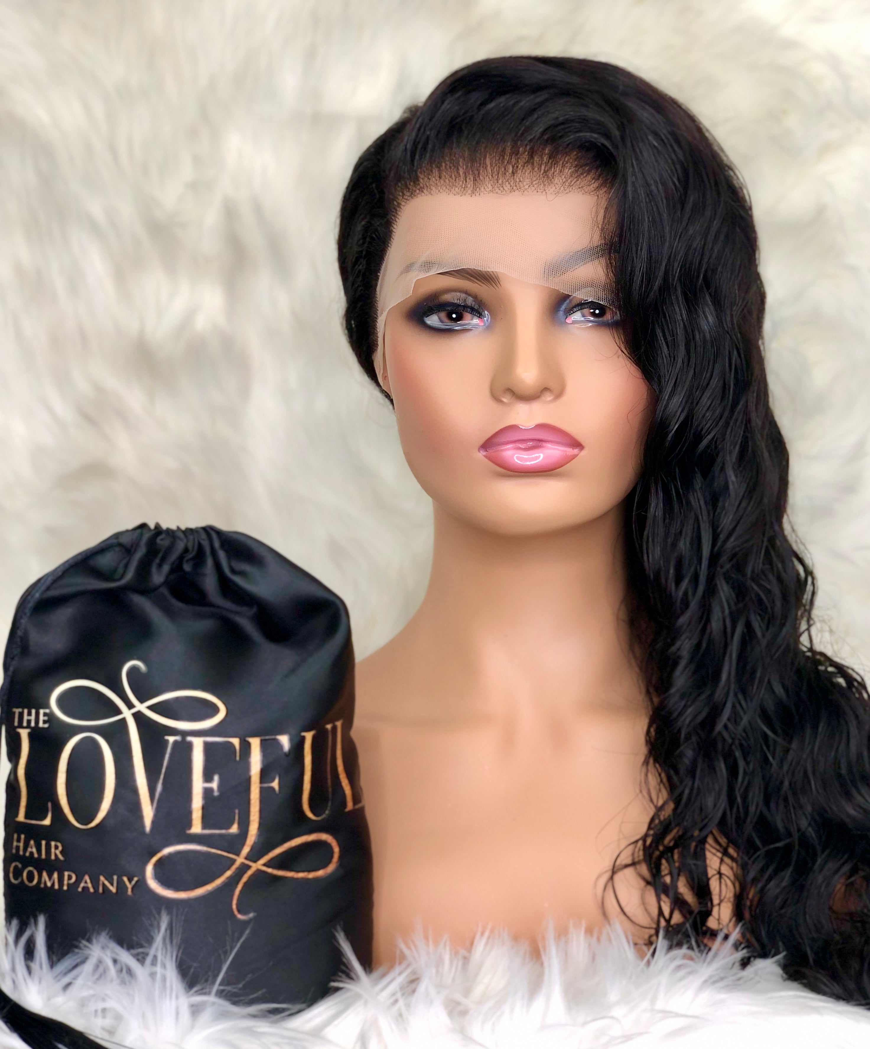 Cambodian Raw WAVY FULL LACE WIG The Loveful Hair Company